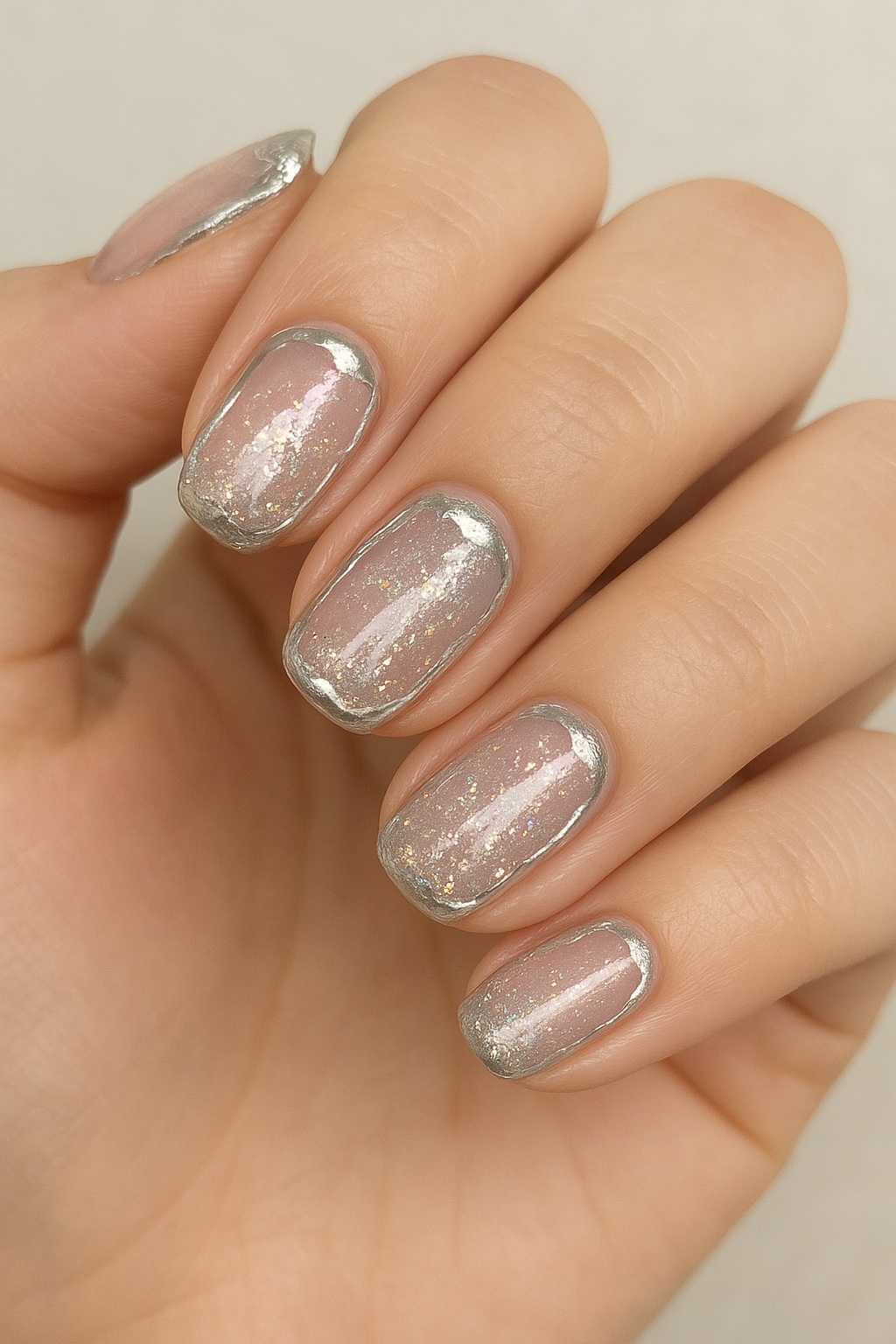 ミラーネイルパウダー/DAISO/ネイル用品を使ったクチコミ（3枚目）