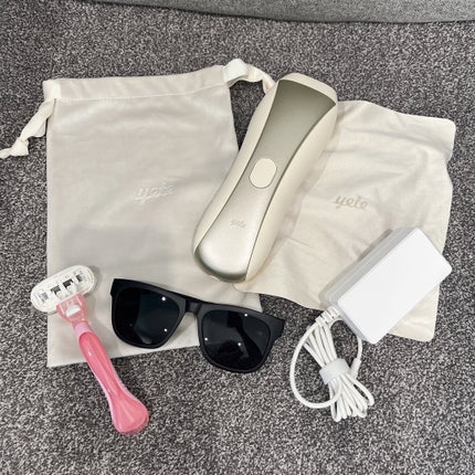 サファイア冷感SHR脱毛器/yete/家庭用脱毛器を使ったクチコミ(3枚目)