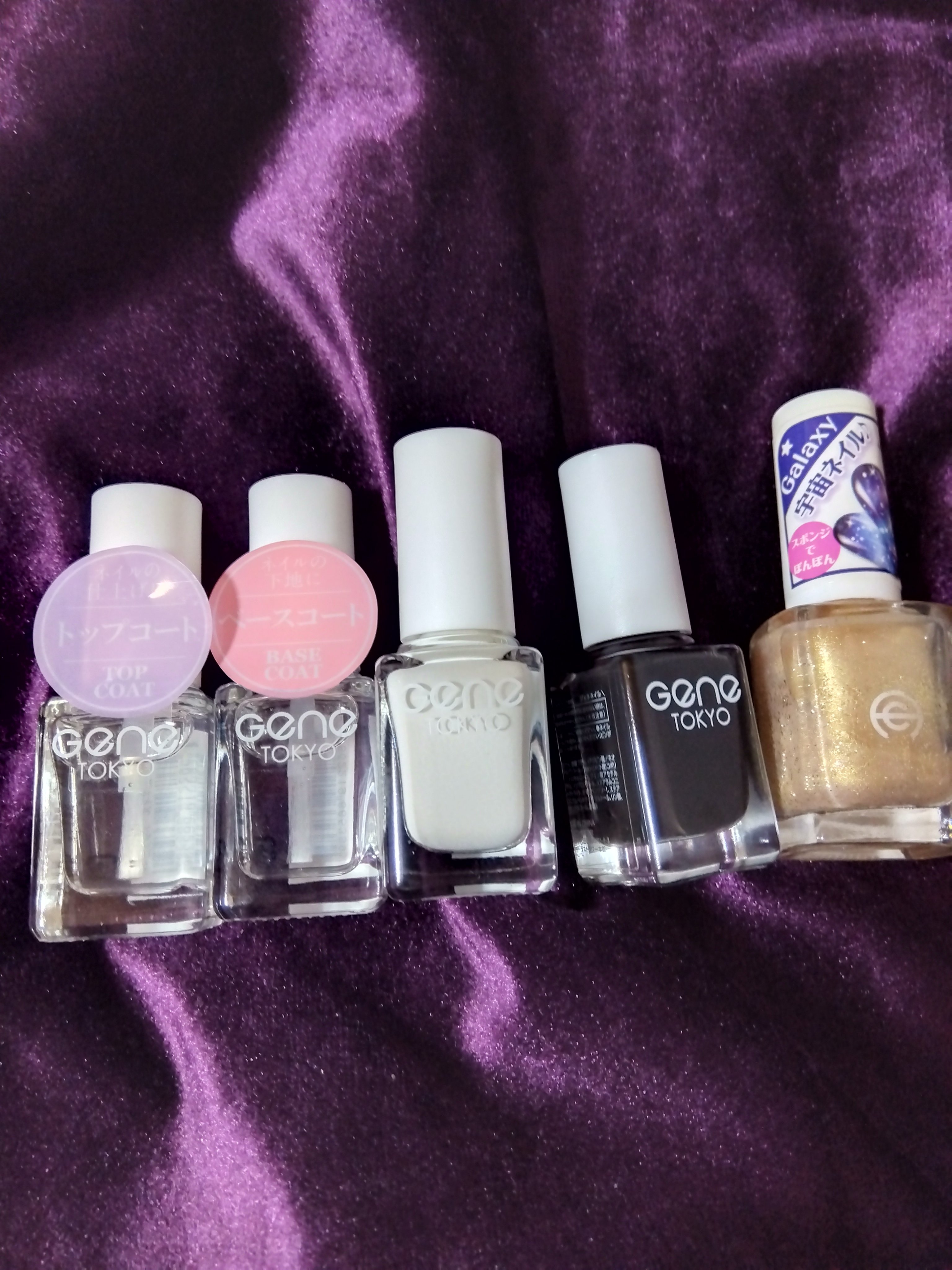 gene TOKYO ネイル/DAISO/マニキュアを使ったクチコミ（1枚目）