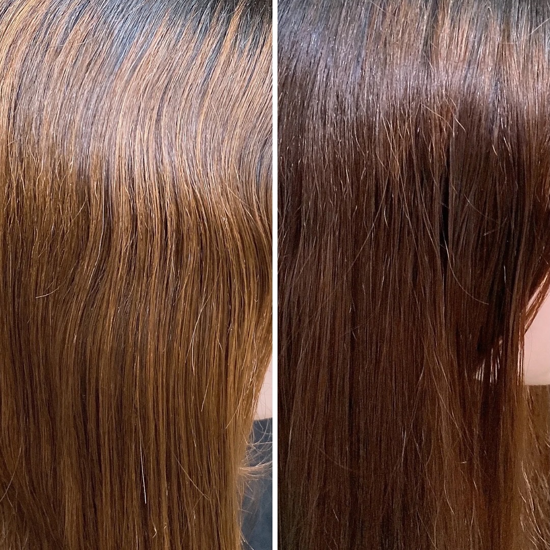 エブリ カラートリートメント/アンナドンナ/ヘアカラーを使ったクチコミ（3枚目）