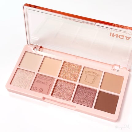 ムードアイズシャドウパレット/INGA/アイシャドウパレットを使ったクチコミ(4枚目)