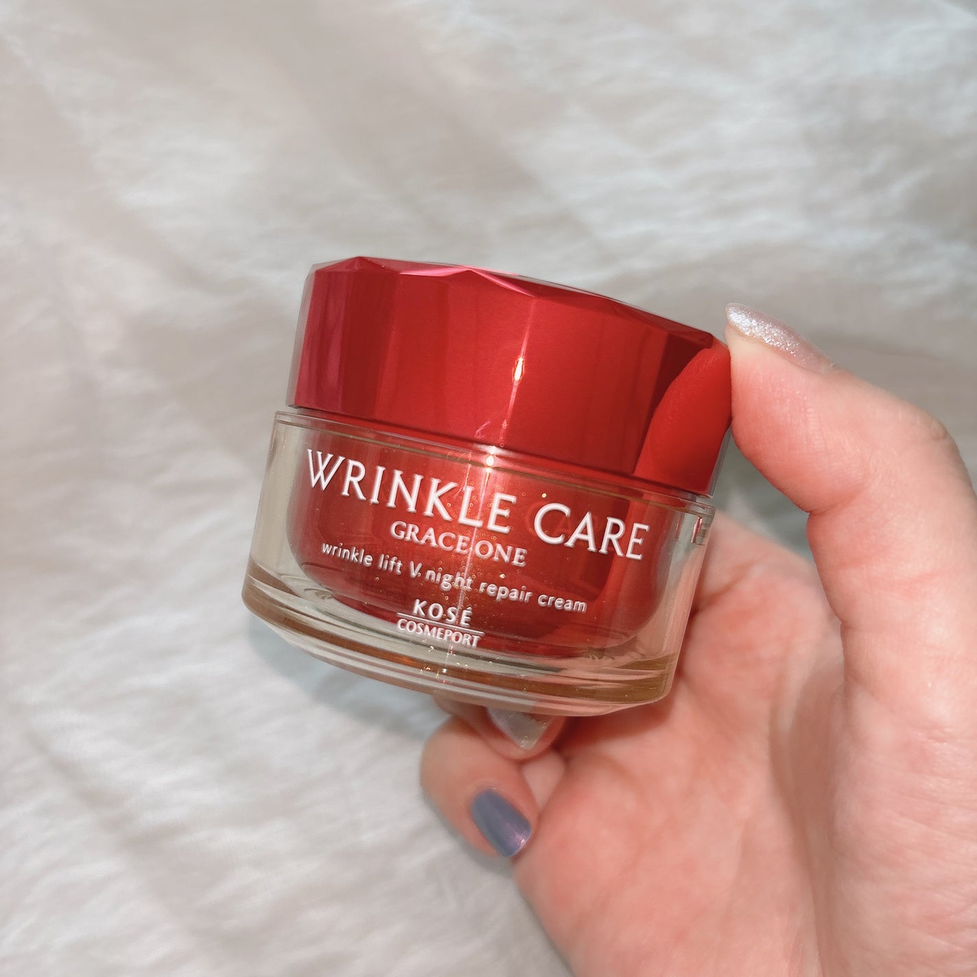 グレイス ワン リンクルケア リンクルリフトV ナイトリペアクリーム/グレイスワン/フェイスクリームを使ったクチコミ(2枚目)