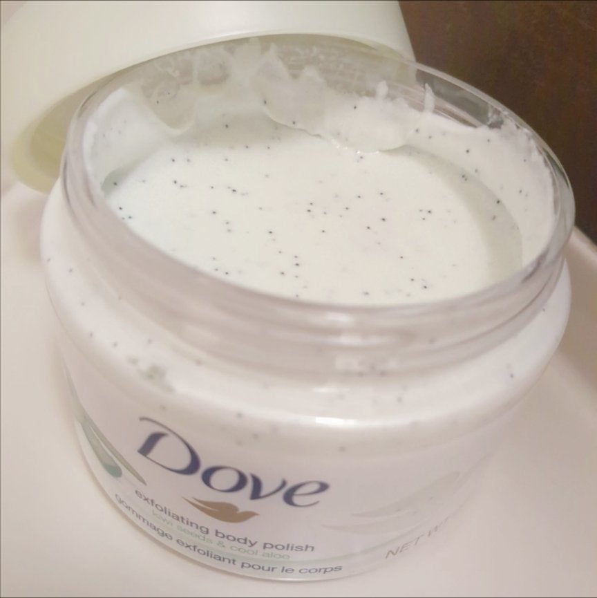 ダヴ ふわとろ クリーミースクラブ キウイ&アロエ/ダヴ/ボディスクラブを使ったクチコミ(3枚目)