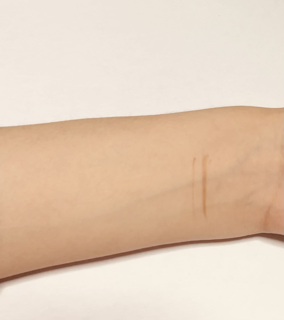 スリムスケッチアイブロウペンシル ライトブラウン/U R GLAM/アイブロウペンシルを使ったクチコミ（2枚目）