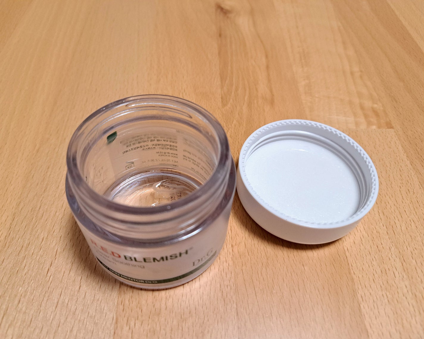 レッドブレミッシュ クリアスージングクリーム/Dr.G/フェイスクリームを使ったクチコミ(2枚目)