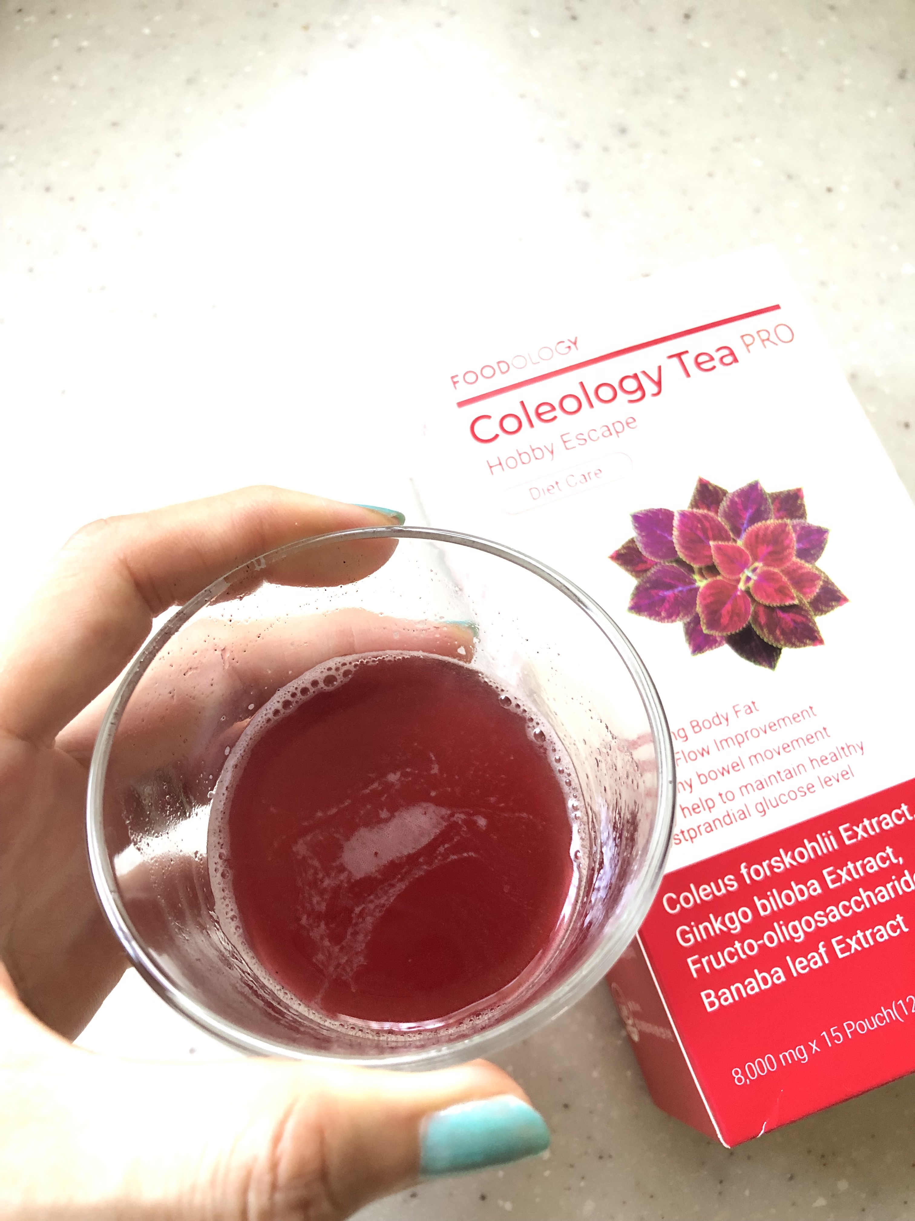 コレオロジーティー/FOODOLOGY/ドリンクを使ったクチコミ（3枚目）