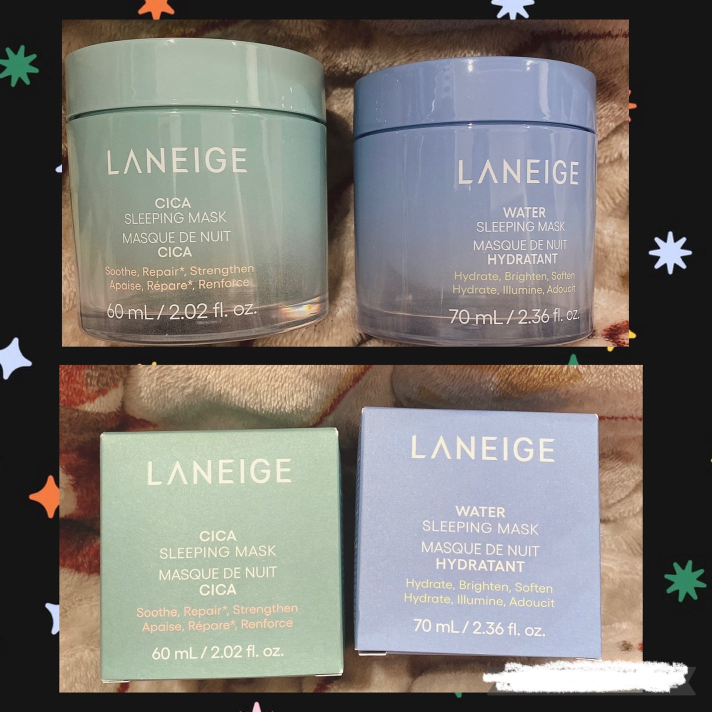 シカスリーピングマスク N/LANEIGE/フェイスクリームを使ったクチコミ(1枚目)