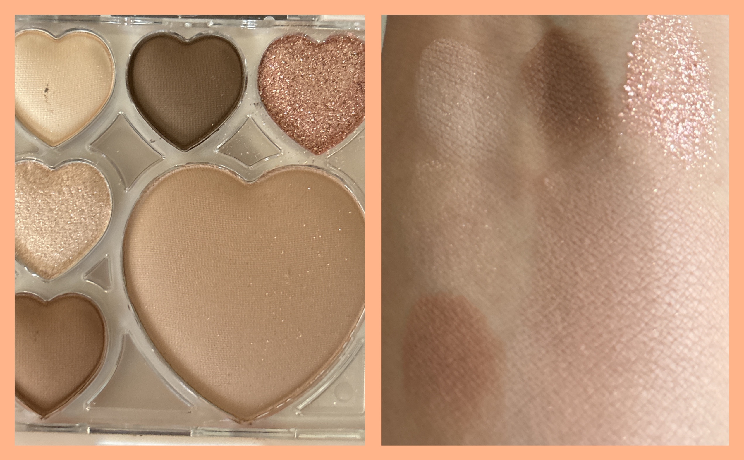 ラヴィンハートシャドウマルチパレット/GOGO TALES/アイシャドウパレットを使ったクチコミ（3枚目）