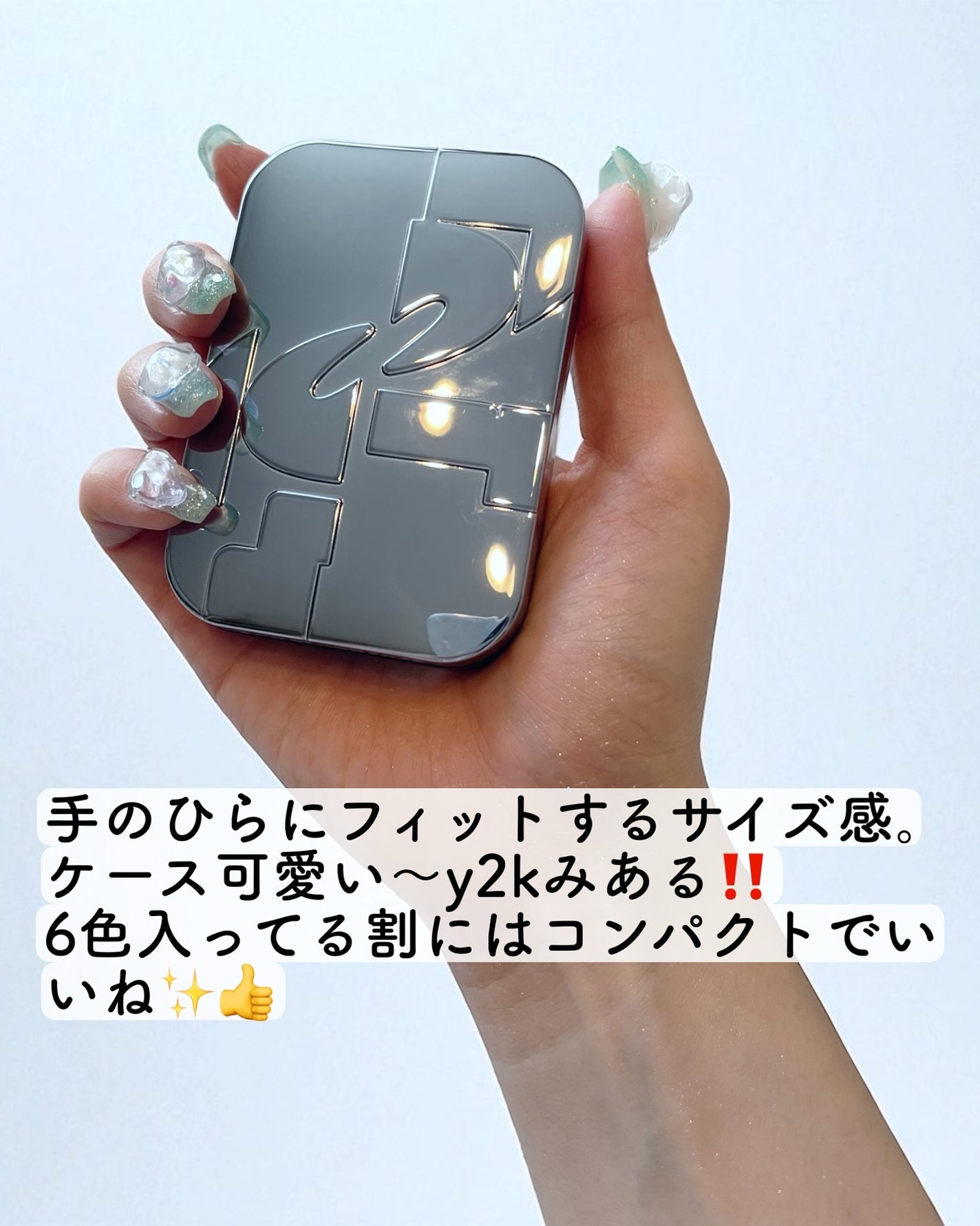 オッドバランスアイパレット/TWO SLASH FOUR/アイシャドウパレットを使ったクチコミ(2枚目)