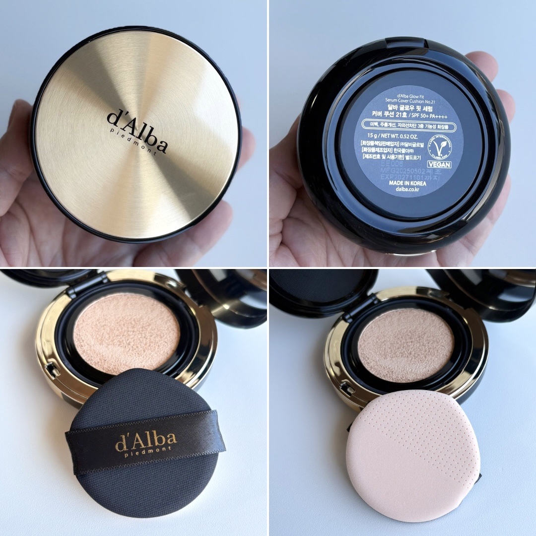 グロウフィットセラムカバークッション/ダルバ/クッションファンデーションを使ったクチコミ（3枚目）