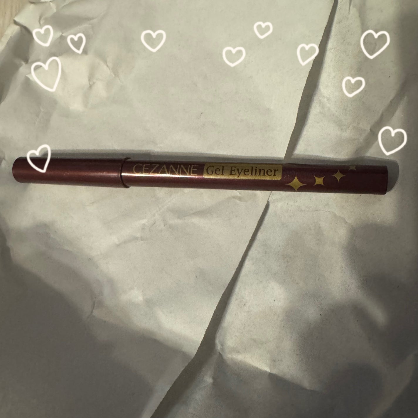 ジェルアイライナー/CEZANNE/ジェルアイライナーを使ったクチコミ(1枚目)