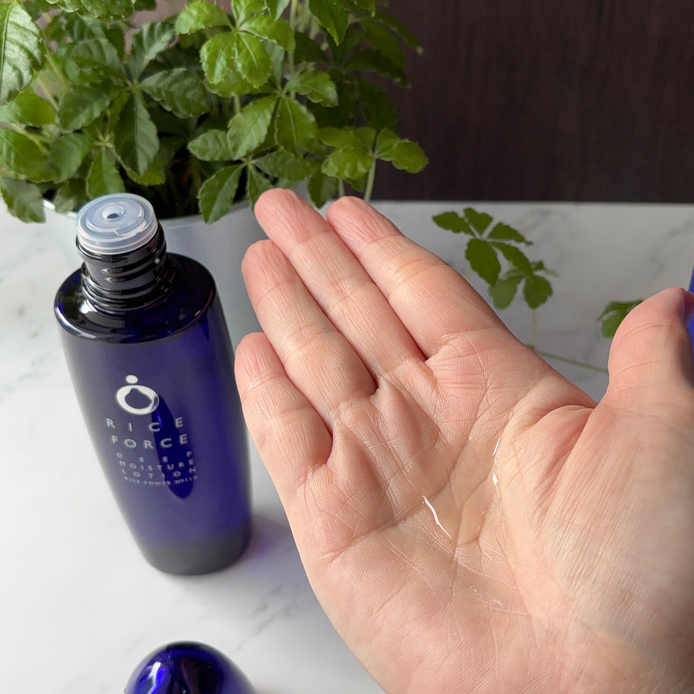 ディープモイスチュアローション/ライスフォース/化粧水を使ったクチコミ(3枚目)