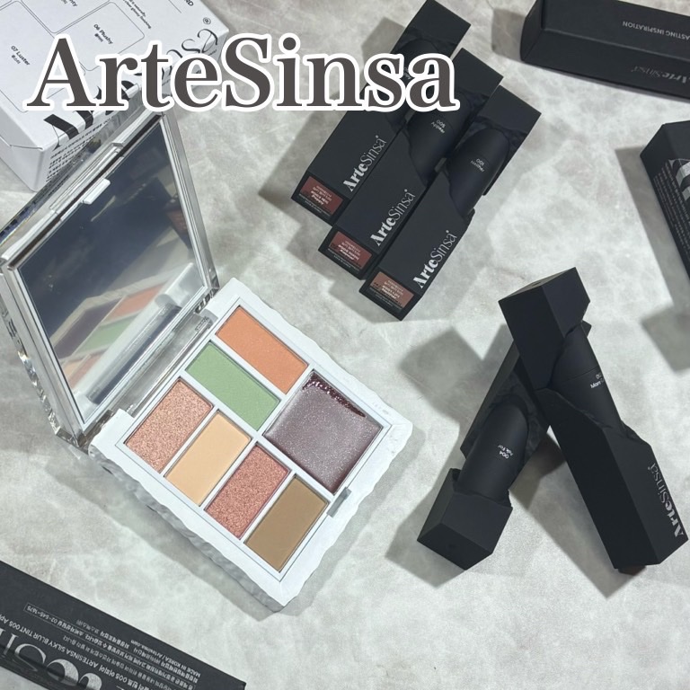 アンボイスドアイシャドウパレット/ArteSinsa/アイシャドウパレットを使ったクチコミ（1枚目）