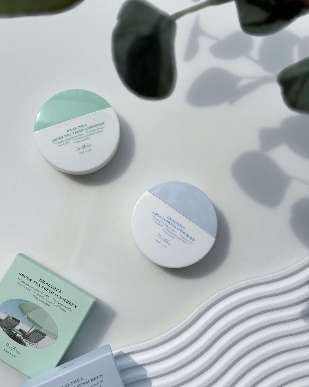 GREEN TEA FRESH SUNSCREEN/Dr.Althea/日焼け止めミルクを使ったクチコミ（1枚目）