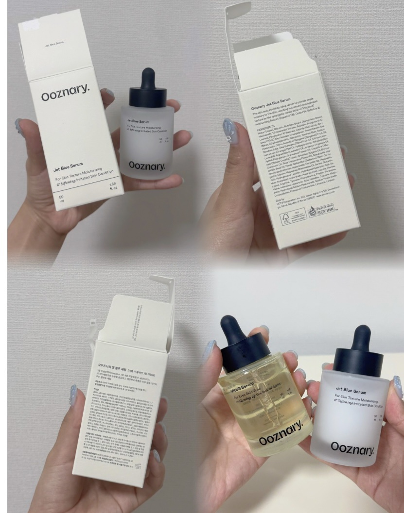 オーズナリージェットブルーセラム/オーズナリー/美容液を使ったクチコミ（3枚目）