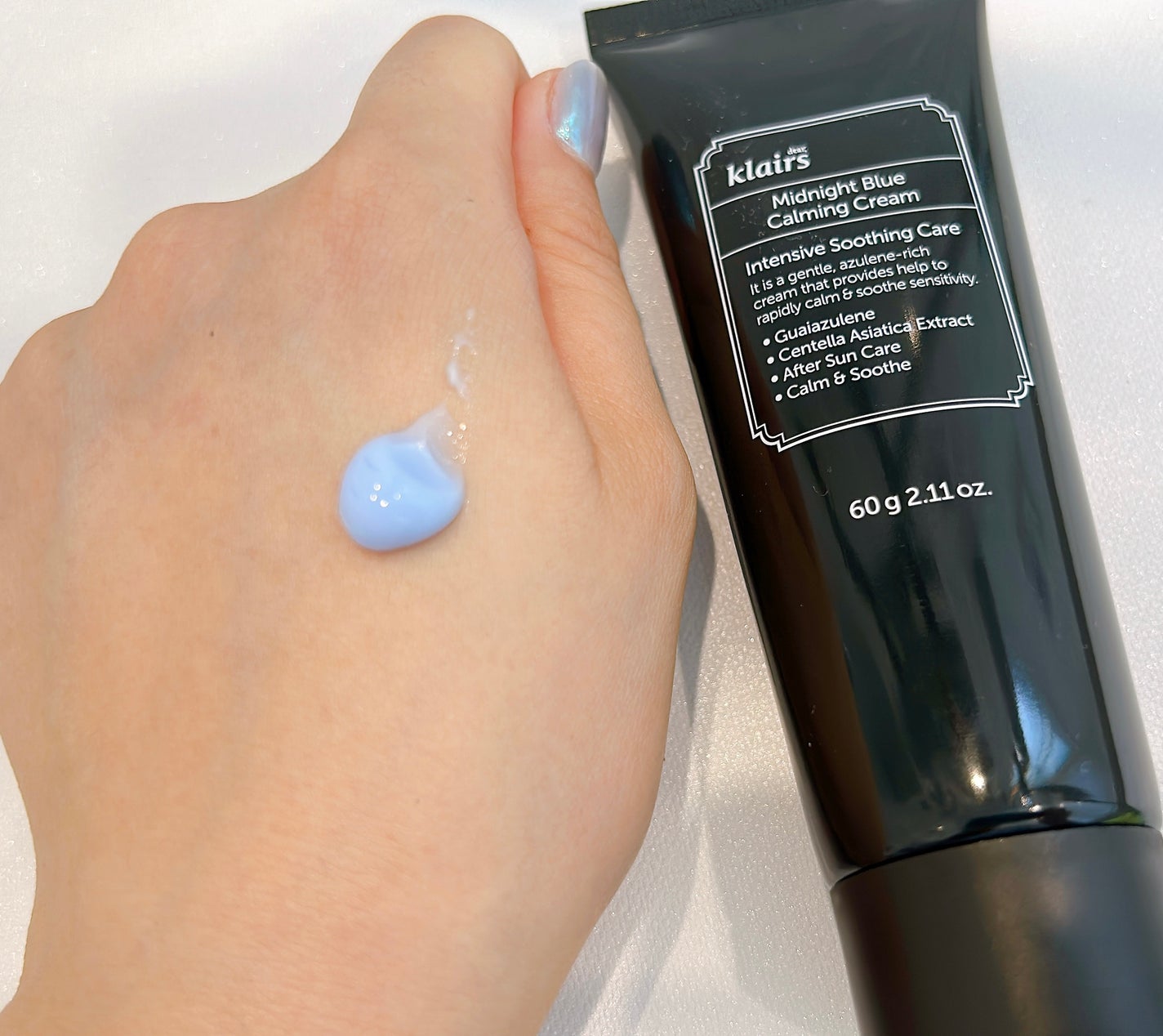 ミッドナイトブルーカーミングクリーム/Klairs/フェイスクリームを使ったクチコミ(8枚目)