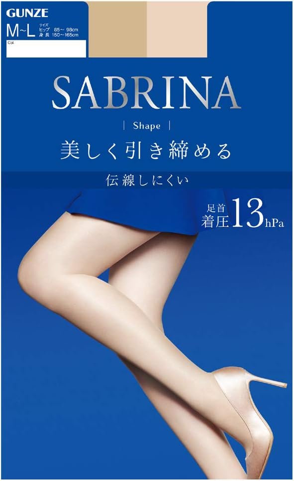 SABRINA サブリナ 伝線しにくい シェイプストッキング