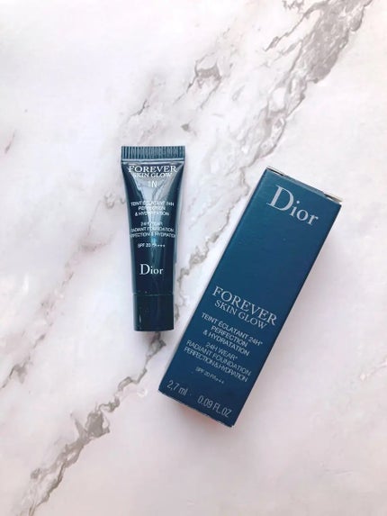 Dior ディオールスキン フォーエヴァー フルイド グロウのクチコミ「アットコスメでディオールスキン フォーエヴァー フルイド グロウのサンプル当選💖
凹凸がかな.....」(1枚目)