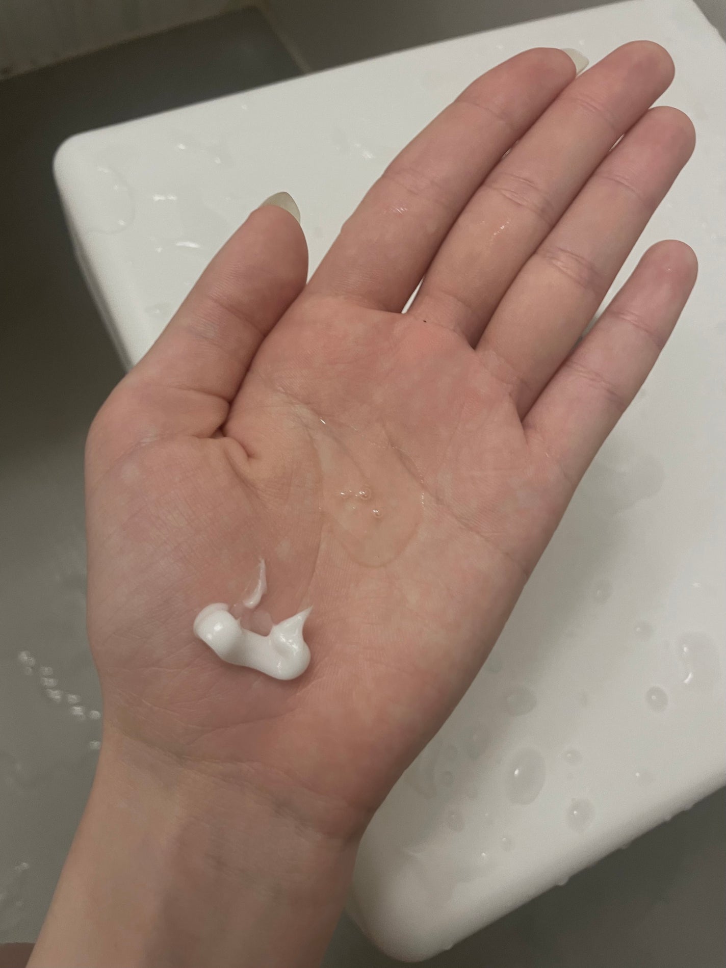 ãªãã¢ã·ã£ã³ããŒ/ãªãã¢ããªãŒãã¡ã³ã/plus eau/åžè²©ã·ã£ã³ããŒã䜿ã£ãã¯ãã³ãïŒ2æç®ïŒ