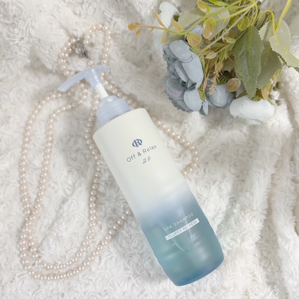 ＯＲ スパ・シャンプー フラッフィーリフレッシュ／トリートメント フラッフィーリフレッシュ/Off&Relax/市販シャンプーを使ったクチコミ（2枚目）