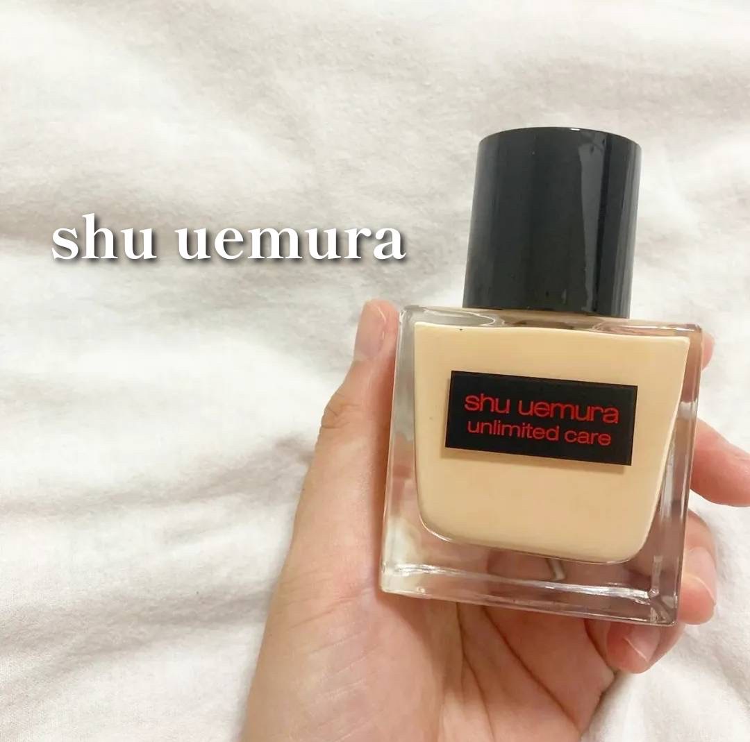 アンリミテッド ケア ツヤ セラム ファンデーション/shu uemura/リキッドファンデーションを使ったクチコミ（1枚目）