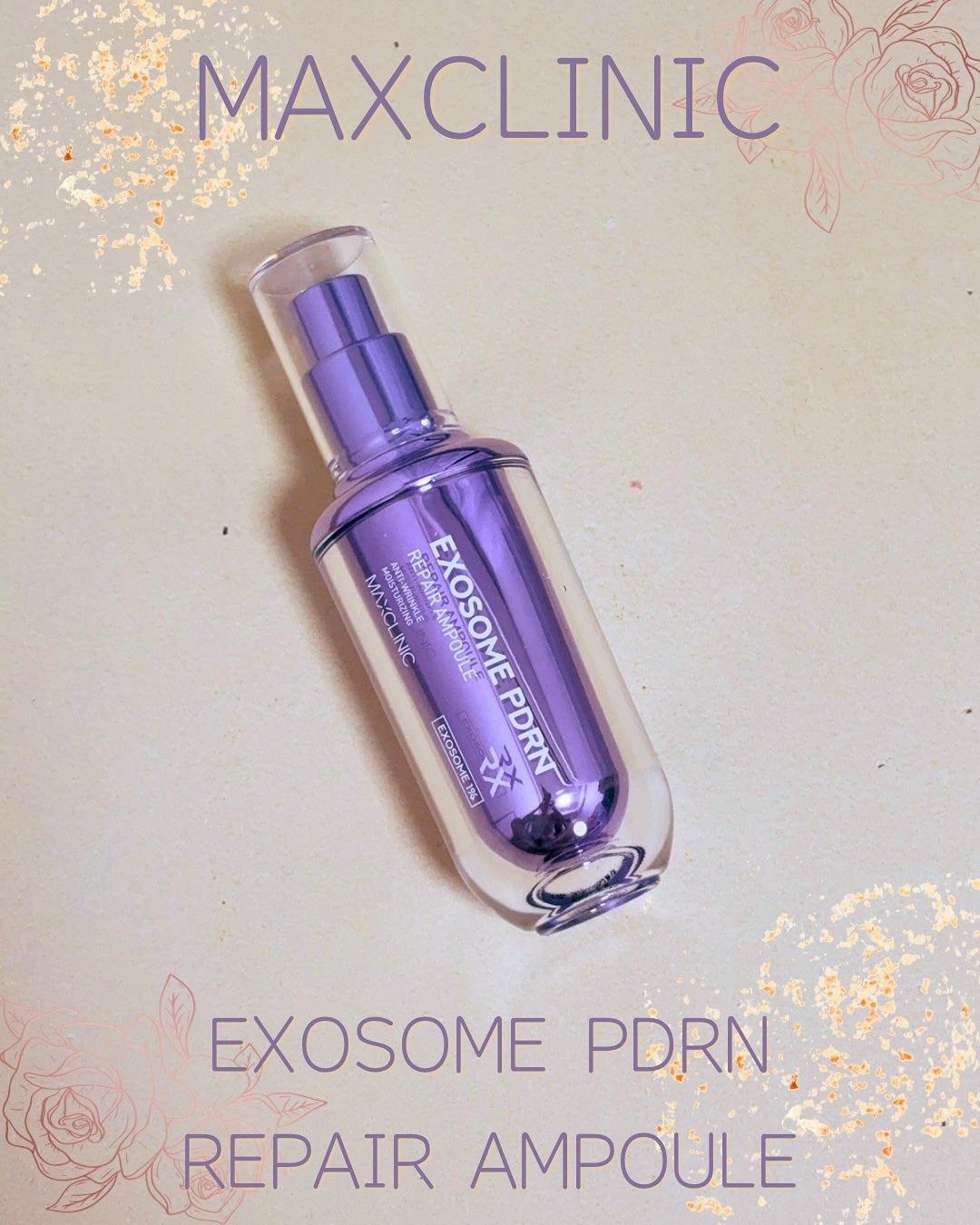 エクソソームPDRNアンプル/MAXCLINIC/美容液を使ったクチコミ(1枚目)