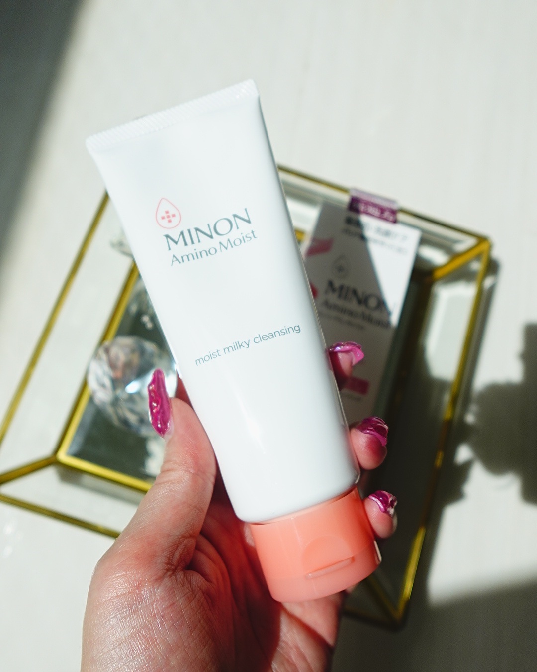 ミノン アミノモイスト モイストミルキィ クレンジング/ミノン/ミルククレンジングを使ったクチコミ（2枚目）