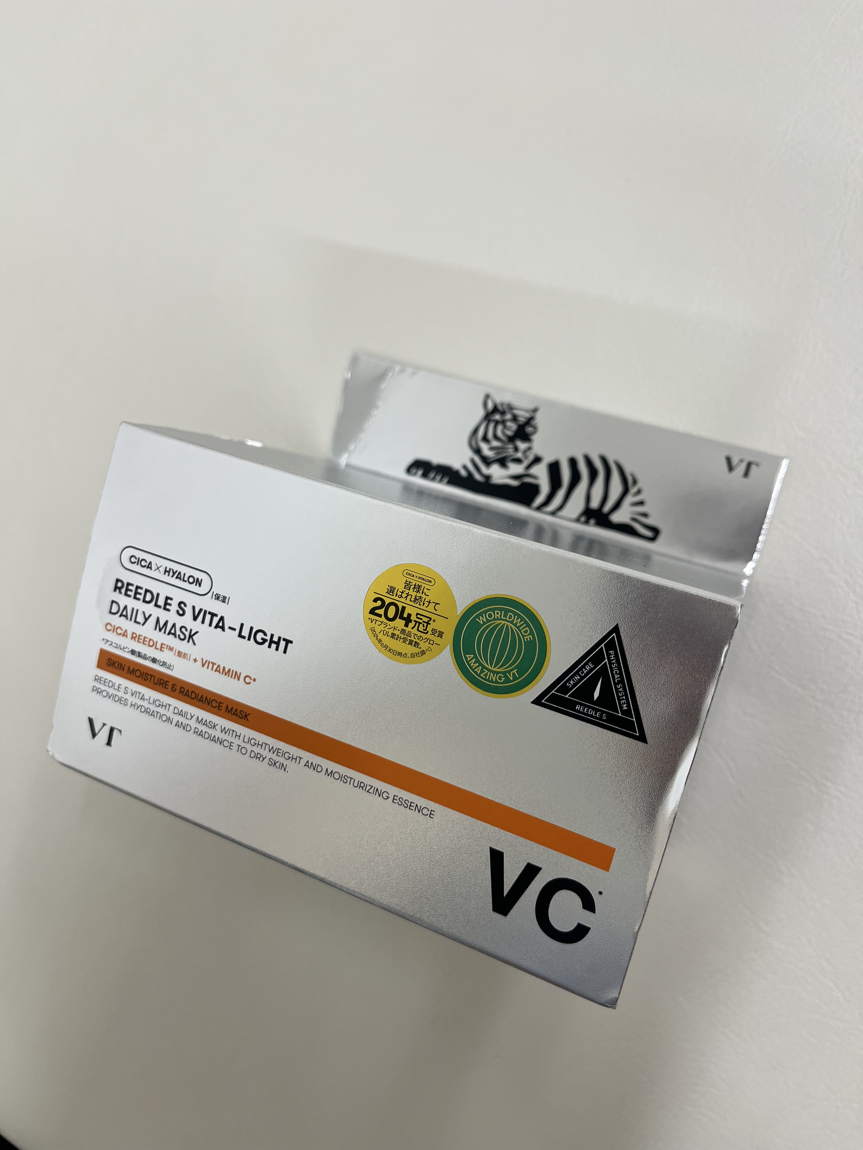CICA デイリースージングマスク/VT/シートマスク・パックを使ったクチコミ（1枚目）