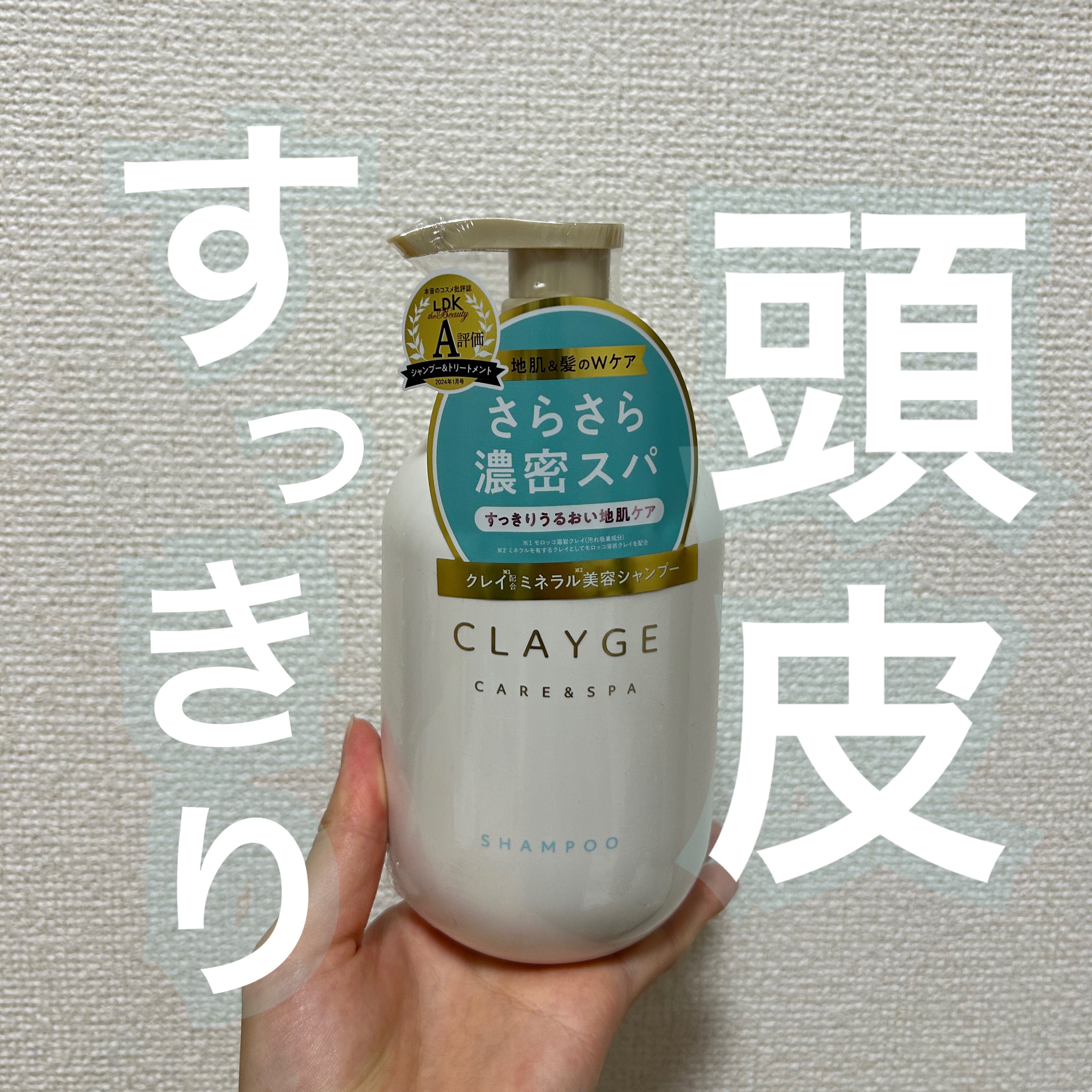 シャンプーまとめ買いお得 シャンプー/トリートメント SR | シャンプー本体500ml CLAYGE | LIPS