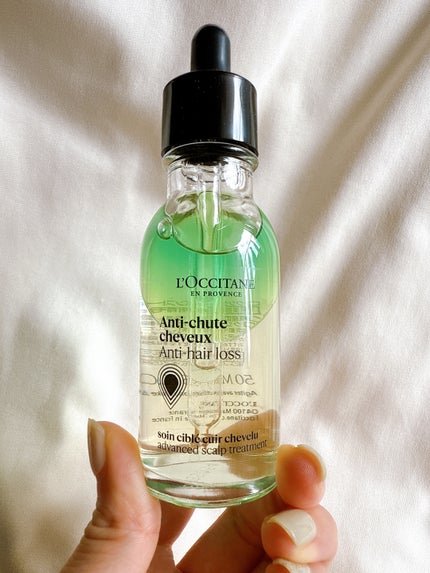 薬用 メディカル アンチヘアロスセラム/L'OCCITANE/頭皮ローションを使ったクチコミ(1枚目)