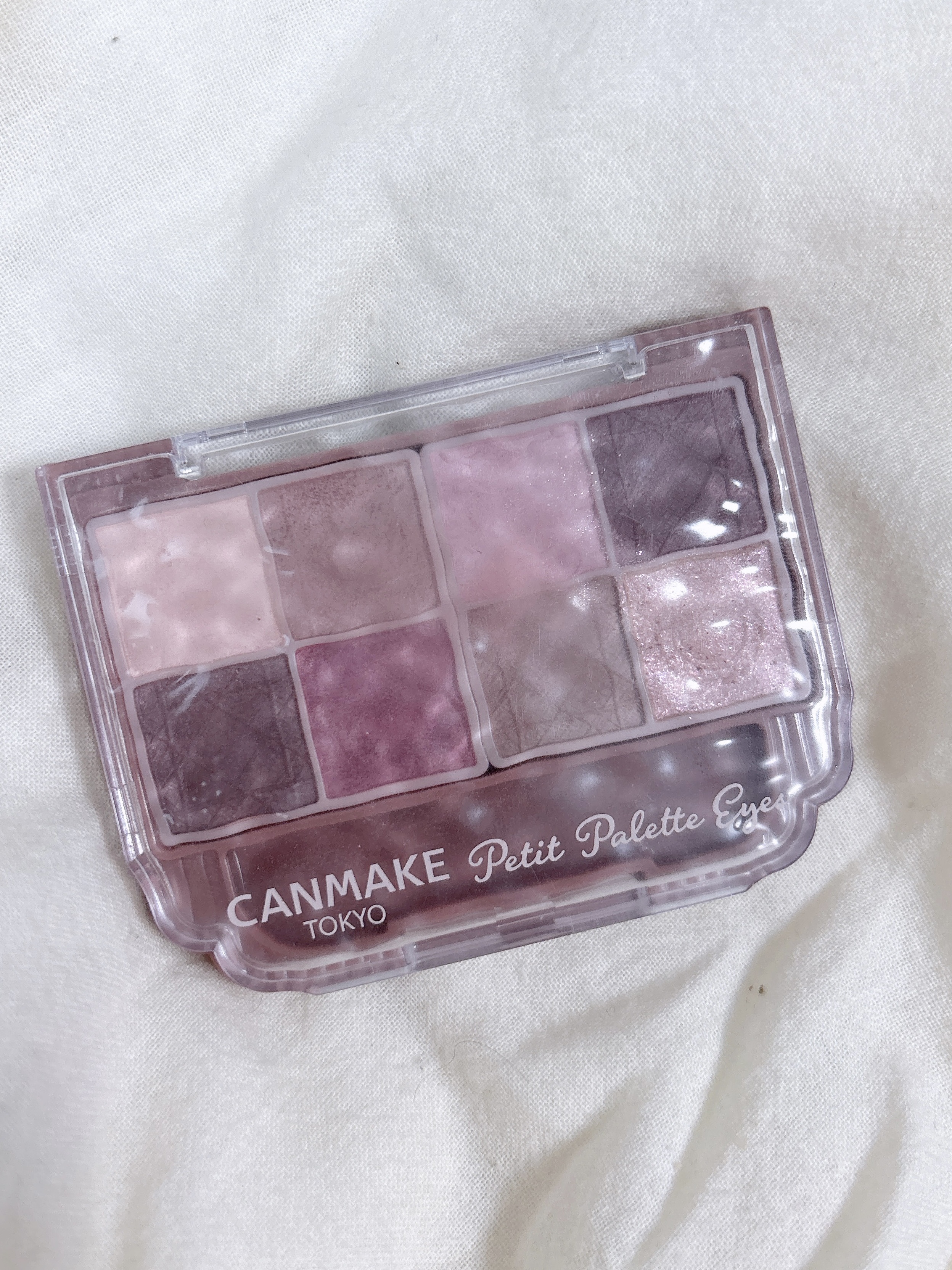プティパレットアイズ（マットタイプ）/キャンメイク/パウダーアイシャドウを使ったクチコミ（1枚目）