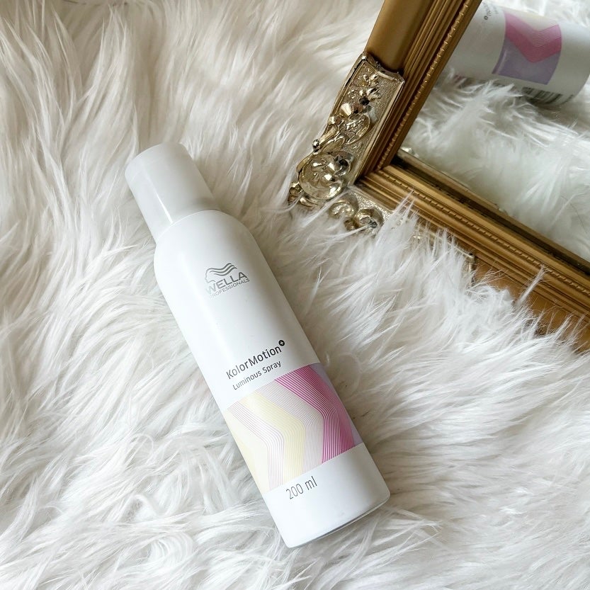 カラーモーション+ ルミナススプレー/ウエラ/ヘアオイルを使ったクチコミ(1枚目)