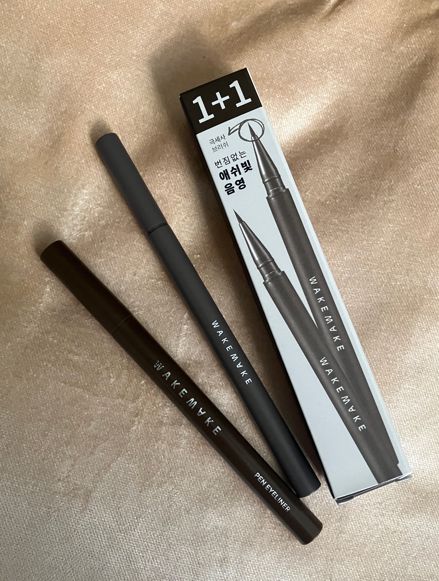 エアプルーフアイライナー/wakemake/リキッドアイライナーを使ったクチコミ（1枚目）