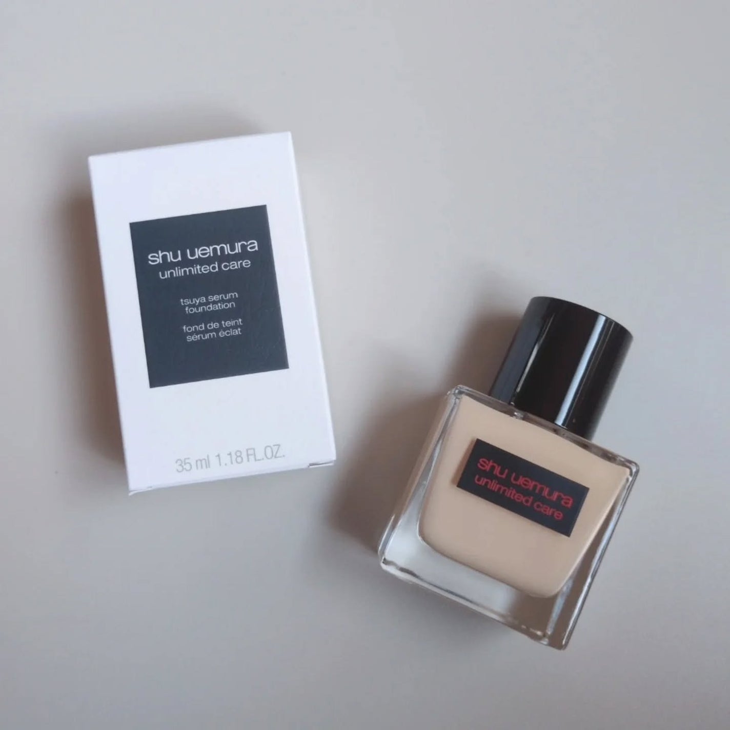 アンリミテッド ケア ツヤ セラム ファンデーション/shu uemura/リキッドファンデーションを使ったクチコミ(7枚目)