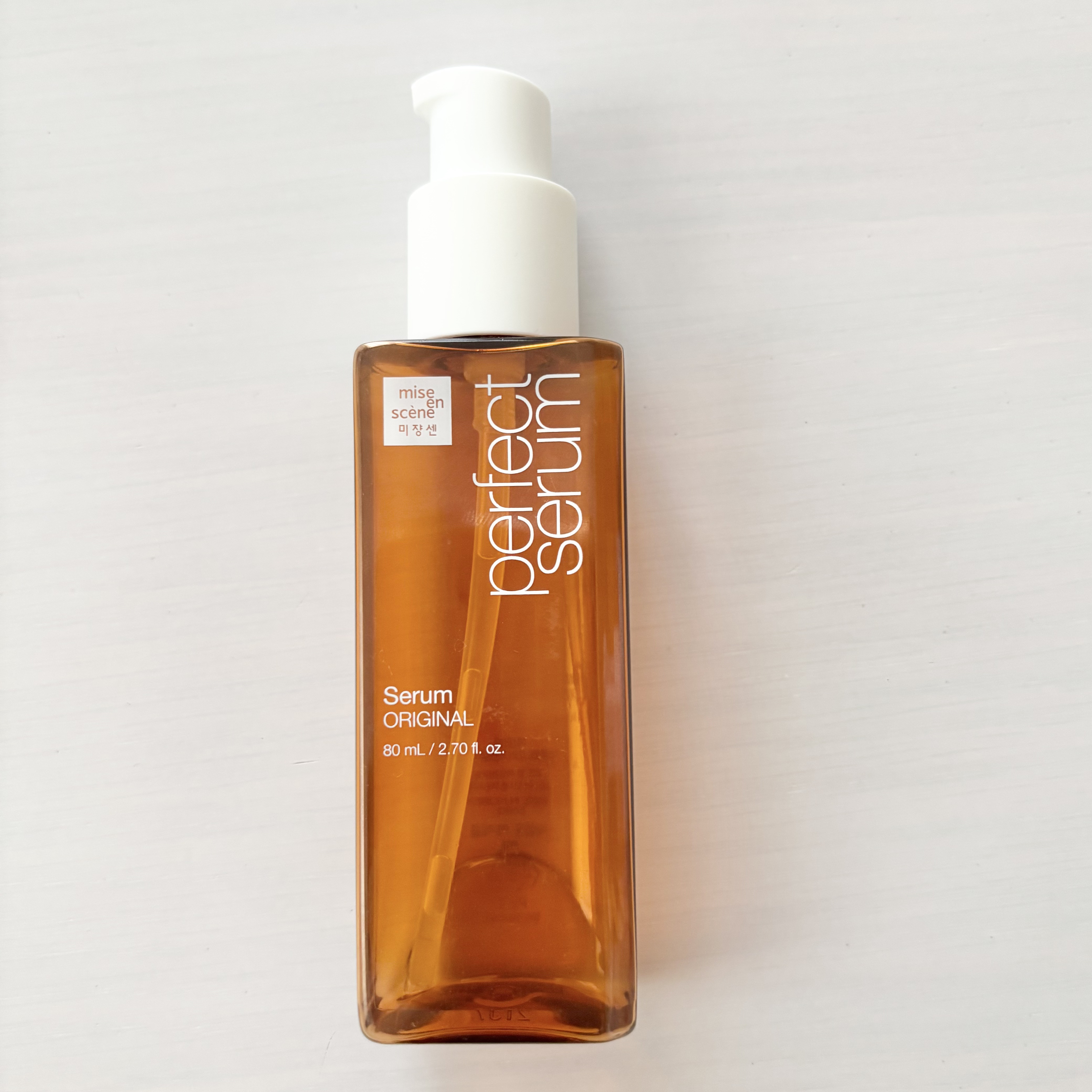  パーフェクトセラム オリジナルセラム/miseenscene/アウトバストリートメントを使ったクチコミ（2枚目）