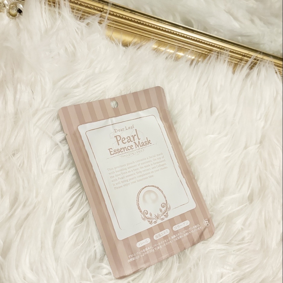 Pearl　essence　musk/dear leaf/シートマスク・パックを使ったクチコミ（1枚目）