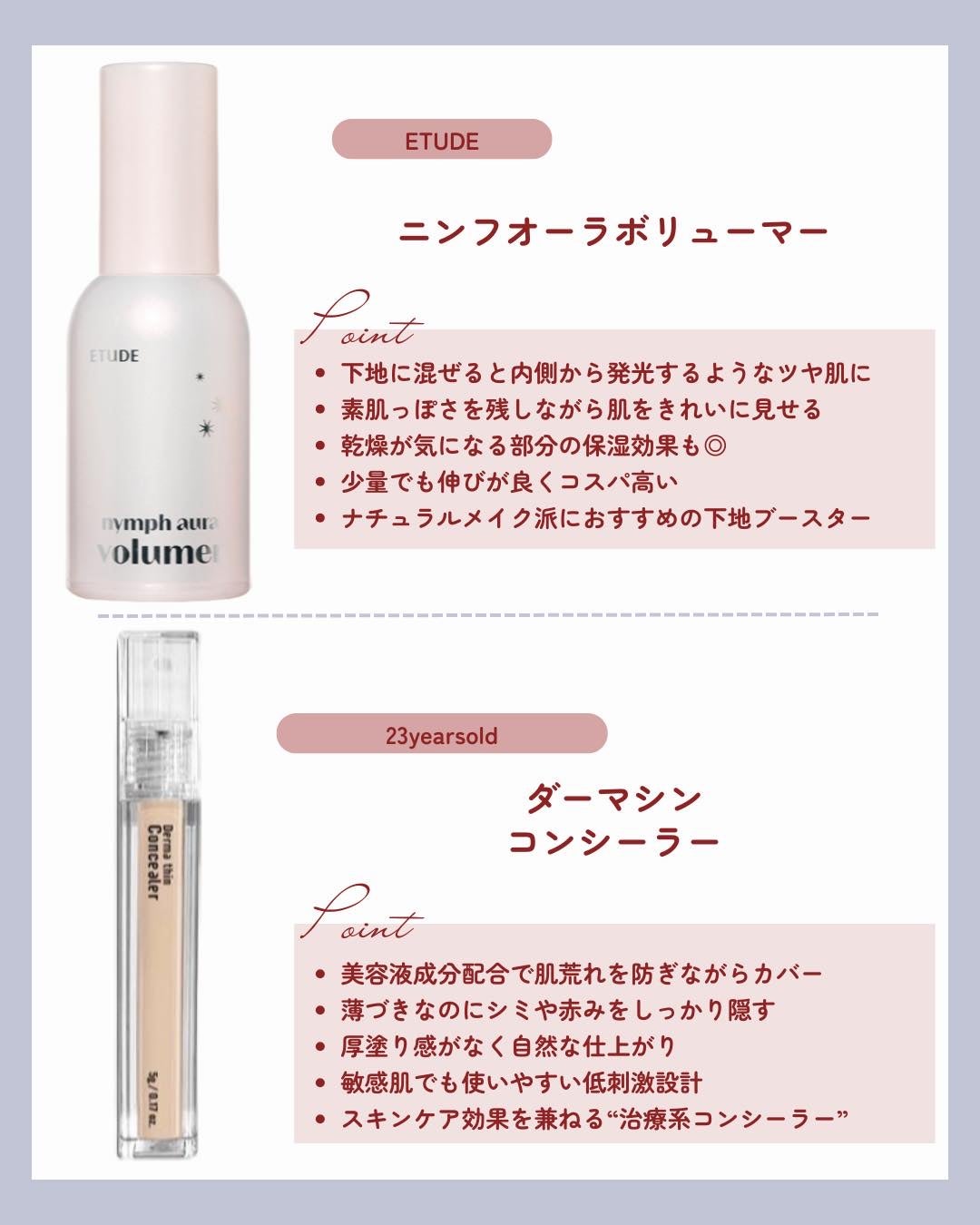 ニンフオーラボリューマー/ETUDE/化粧下地を使ったクチコミ(6枚目)