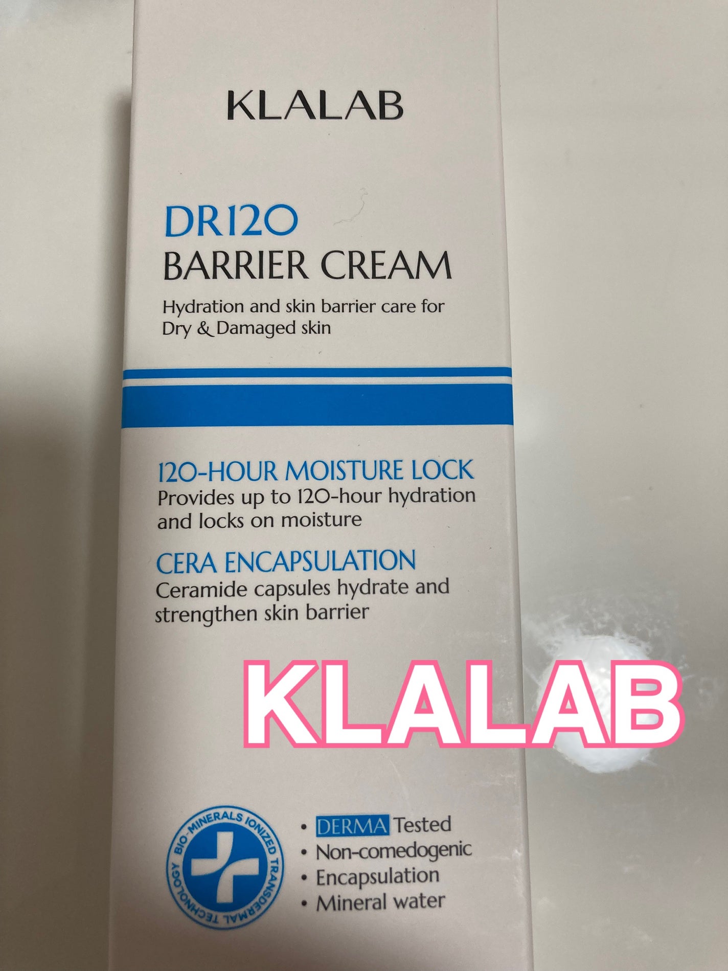 ディーアール120 バリアクリーム/KLALAB/フェイスクリームを使ったクチコミ(1枚目)