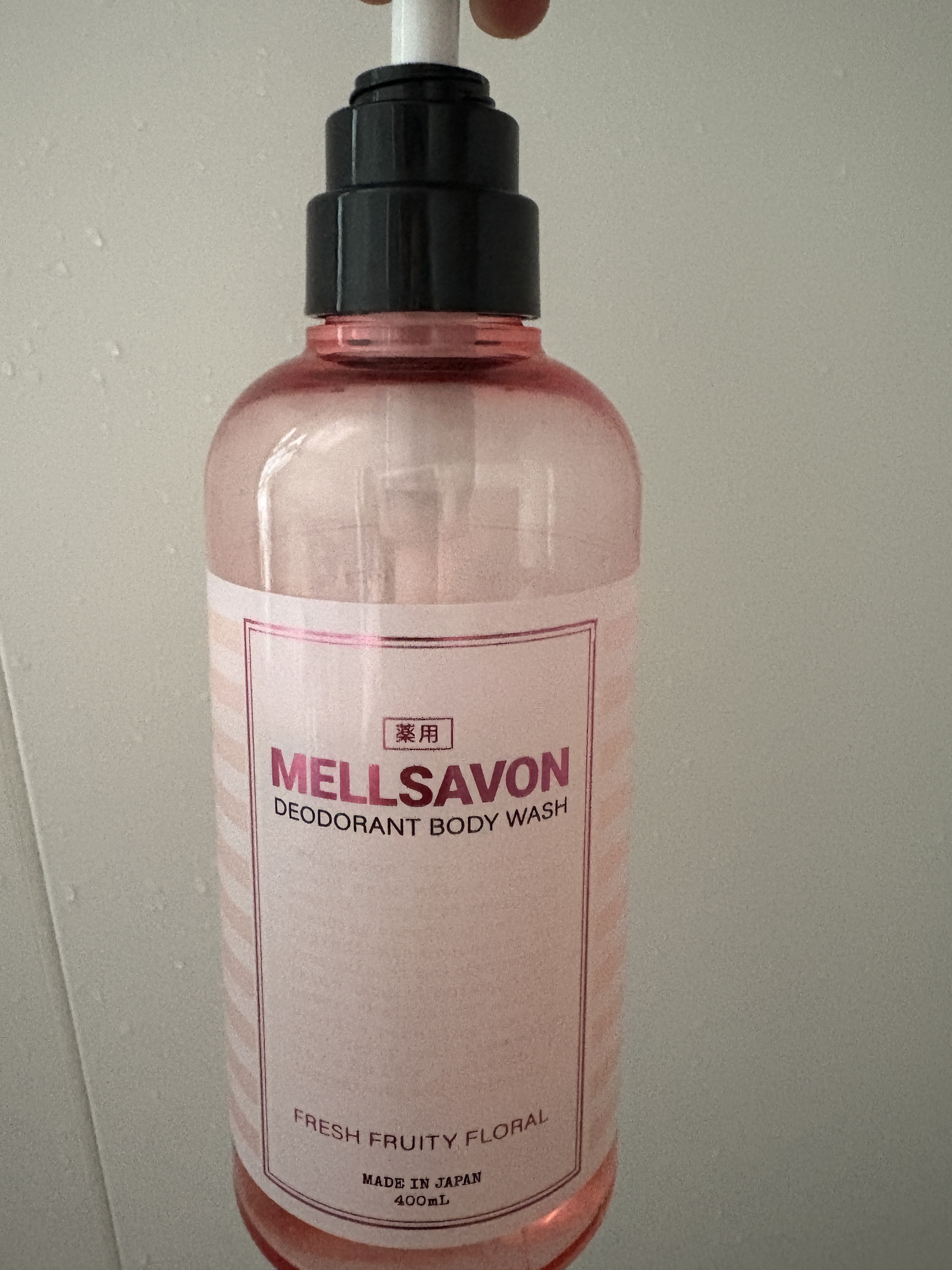 メルサボン デオドラントボディウォッシュ フレッシュフルーティーフローラル/Mellsavon/ボディソープを使ったクチコミ（1枚目）