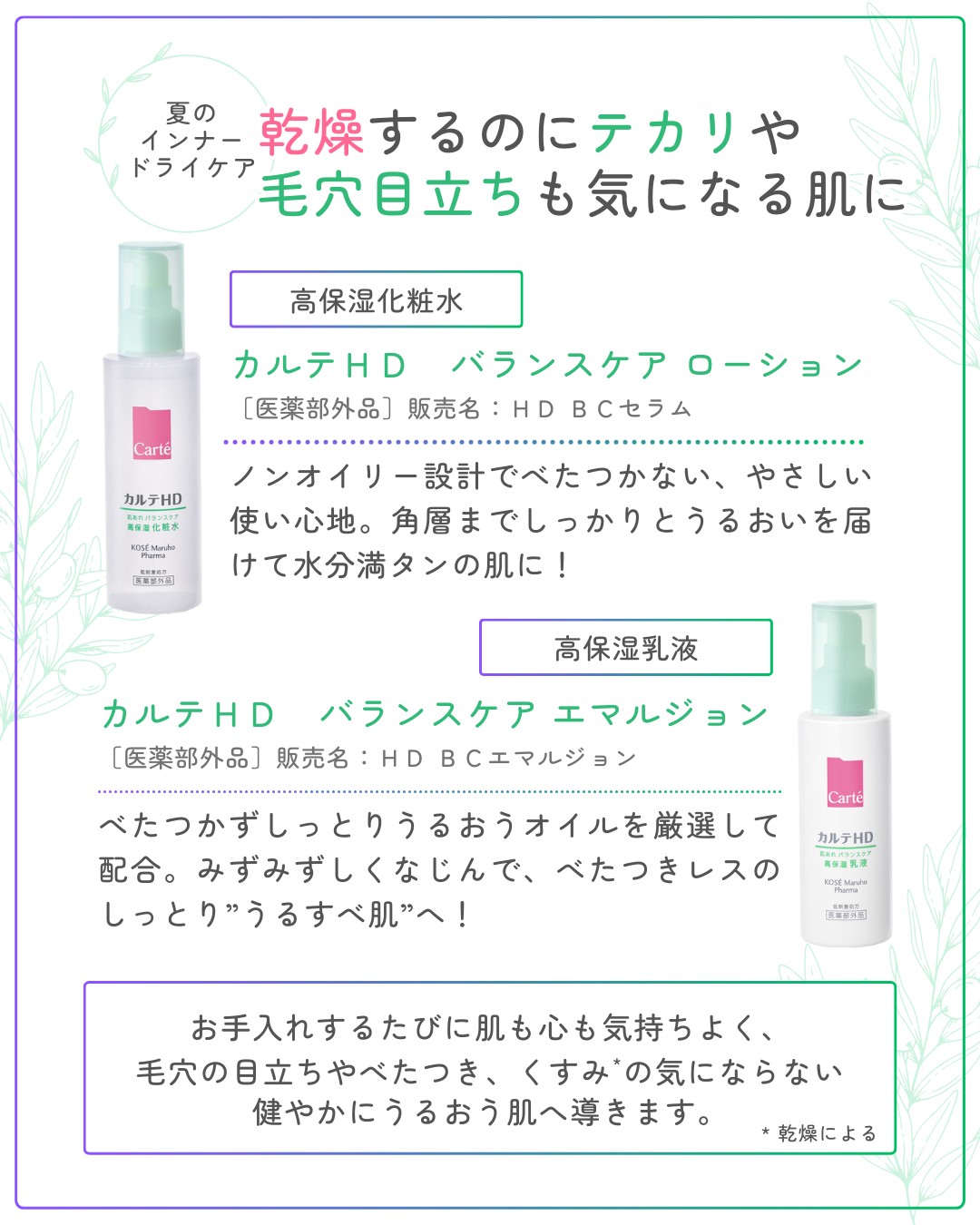 カルテHD バランスケア エマルジョン/カルテHD/乳液を使ったクチコミ（2枚目）