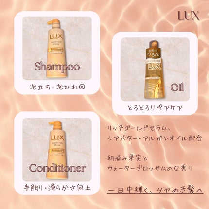 スーパーリッチシャイン ダメージリペア 補修ヘアオイル/LUX/ヘアオイルを使ったクチコミ(2枚目)