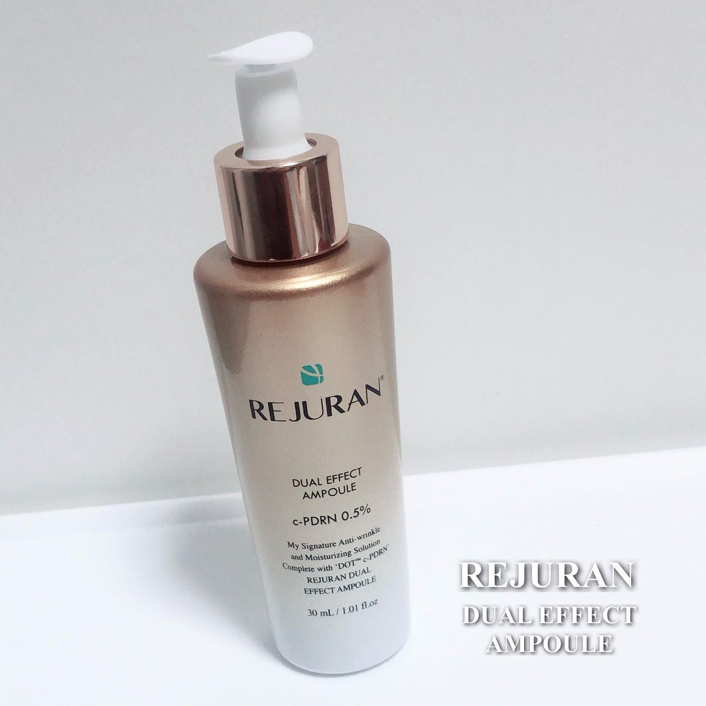 ãã¥ã¢ã« ãšãã§ã¯ã ã¢ã³ãã«/REJURAN COSMETICS/çŸå®¹æ¶²ã䜿ã£ãã¯ãã³ãïŒ1æç®ïŒ