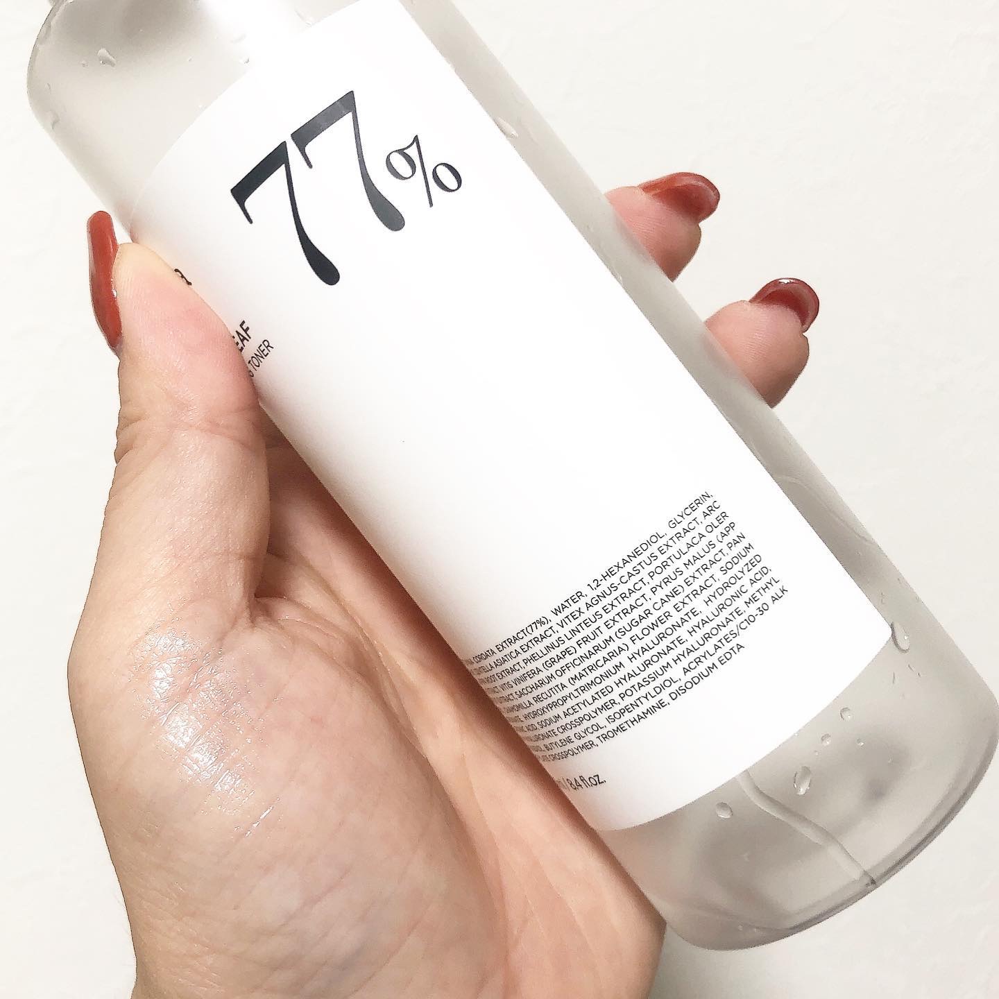 ドクダミ 77 スージングトナー/Anua/化粧水を使ったクチコミ（2枚目）