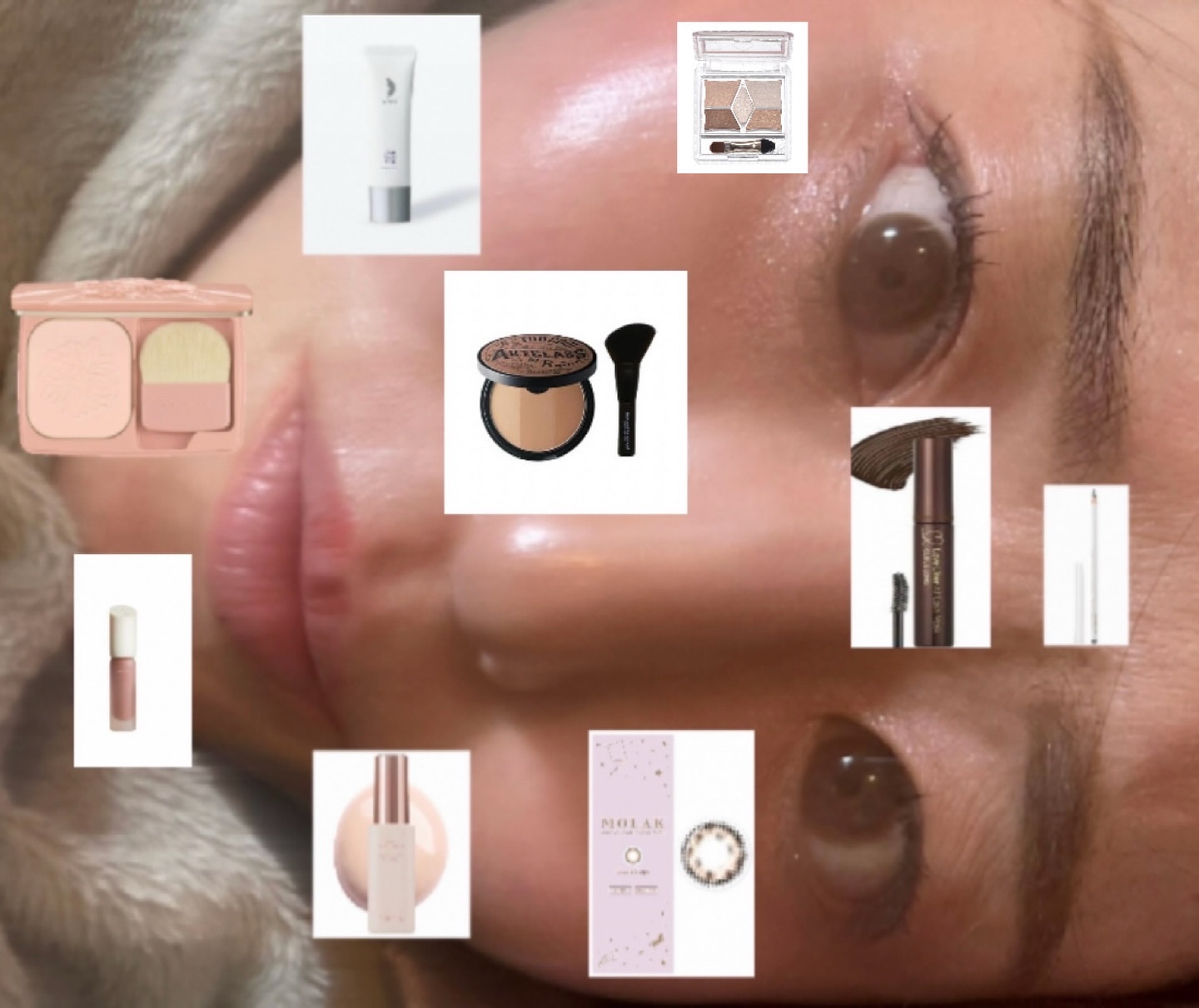 *
\好評だったメイクのコスメ紹介💄/

以前ストーリーにあげて
大好評だった

加工なしで艶肌ができる
メイクで使ったコスメ紹介
(なお、廃盤になってるコスメが省いてます🙇‍♀️)

化粧下地:RISOU クリアシールドVBR
リキッ