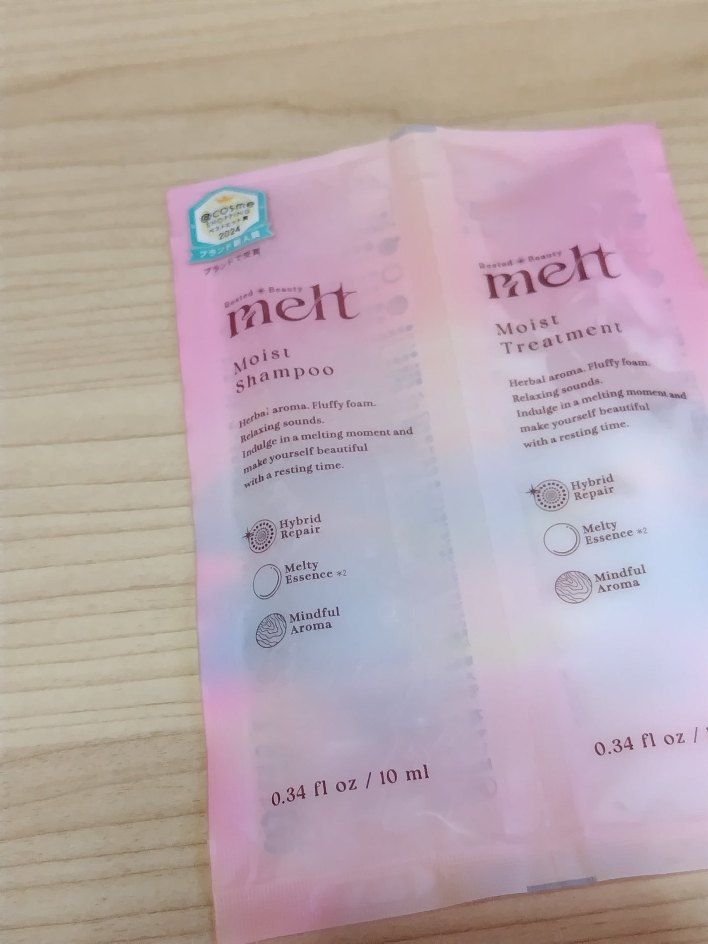 メルト モイストシャンプー/トリートメント/melt/市販シャンプーを使ったクチコミ(2枚目)