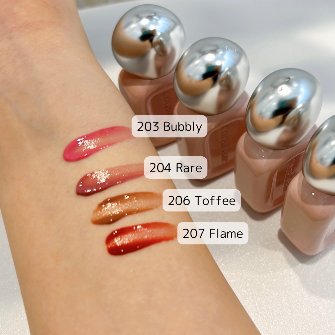 デュー ドロップ ティント/Coralhaze/リップティントを使ったクチコミ（2枚目）