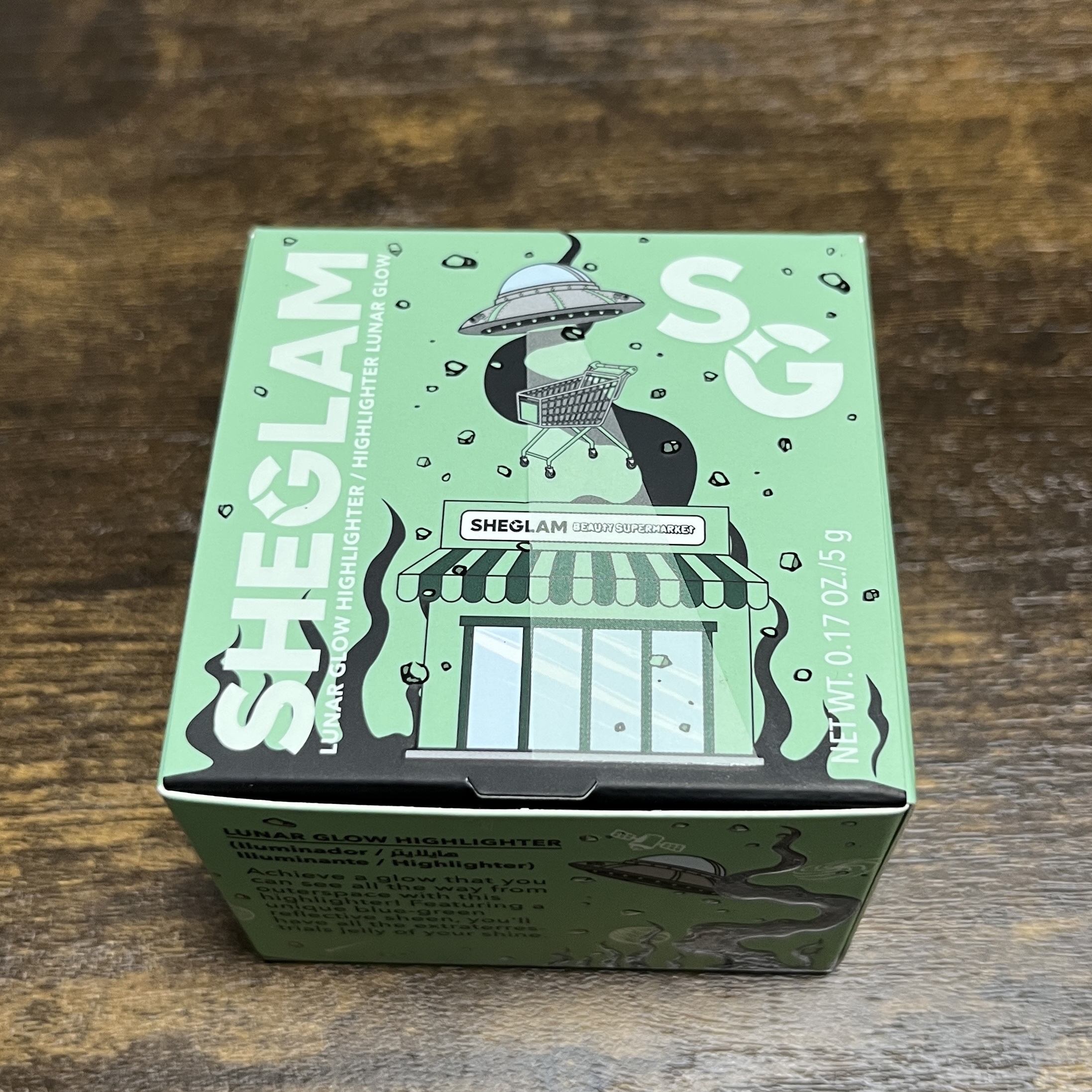 ルナグロウ ハイライター/SHEGLAM/パウダーハイライトを使ったクチコミ（3枚目）