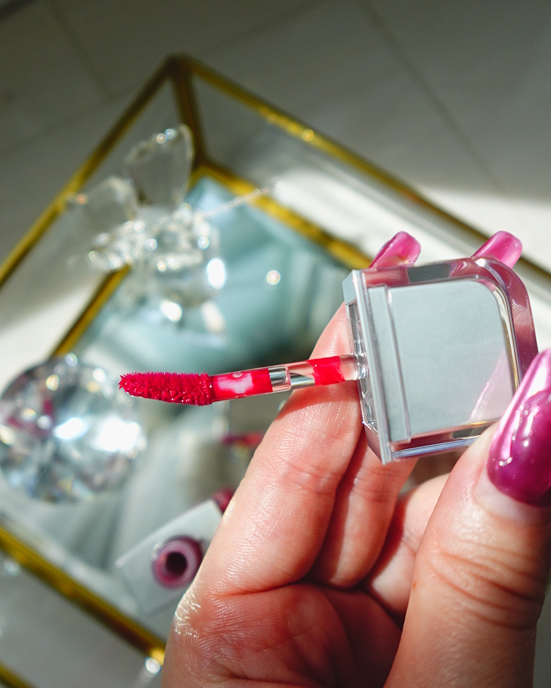 フローウェーブティント/COSNORI/リップティントを使ったクチコミ（2枚目）