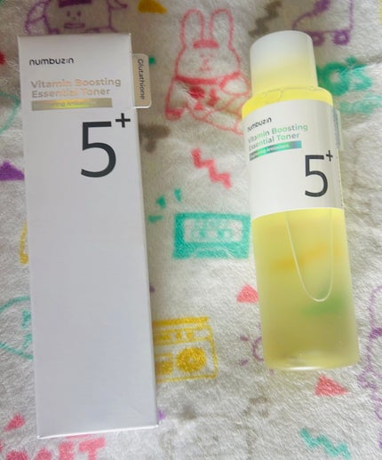 5番 白玉グルタチオンCエッセンシャルトナー/numbuzin/化粧水を使ったクチコミ(1枚目)