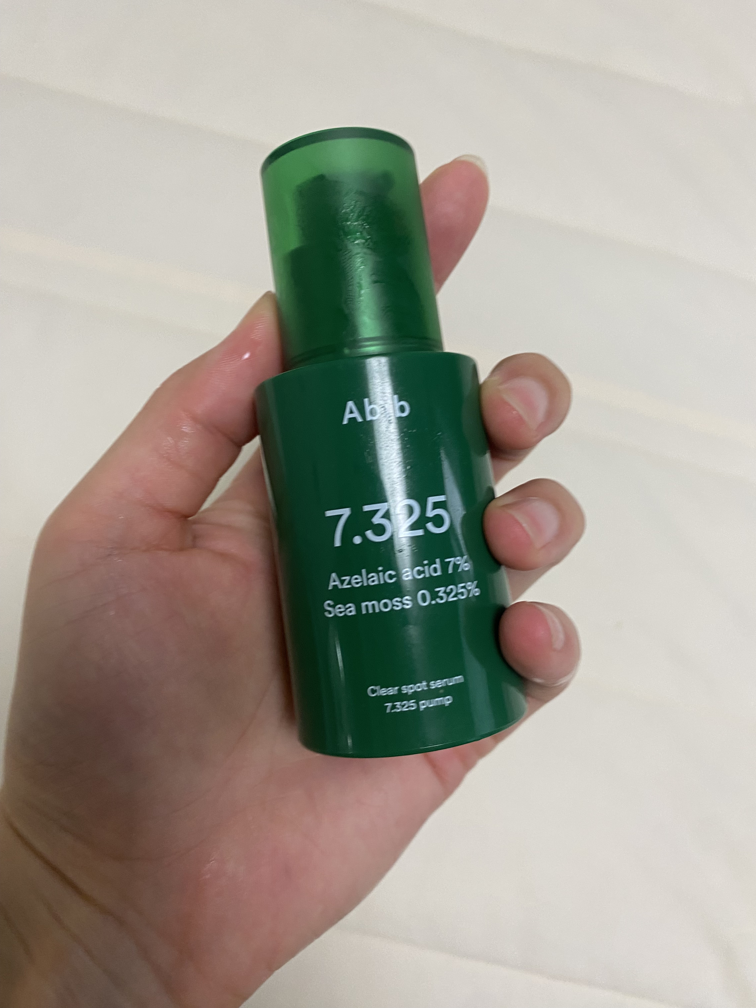 クリアスポットセラム7.325ポンプ/Abib /美容液を使ったクチコミ（1枚目）